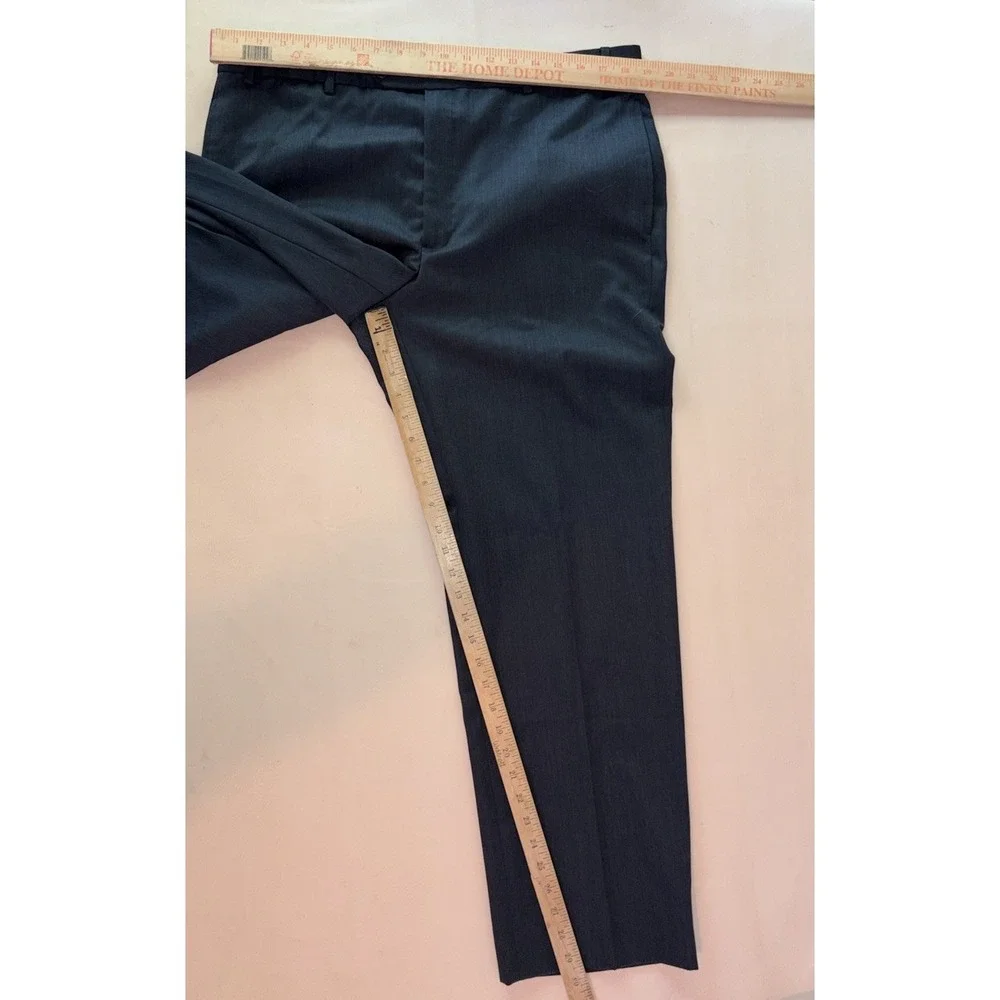 New Brooks Brothers Madison Fit Wool Dress Pants Mens 38x30 Charcoal Gray